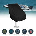 thumbnail image 3 of 2pcs 56X61X64cm Boat Seat Cover Waterproof Anti UV Dust Elastic Marine Folding Seat Cover Ship Rotate Chair Table Cover, 3 of 7
