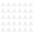 thumbnail image 1 of Miangastore Earring Retainers Round Resin 200Pcs 0.28X0.28X0.2In, 1 of 9