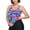 A-Colorful Leaves, variant on Women's Plus Size Tankini Top Only Loose Fit Blouson Bathing Suit Top Size L