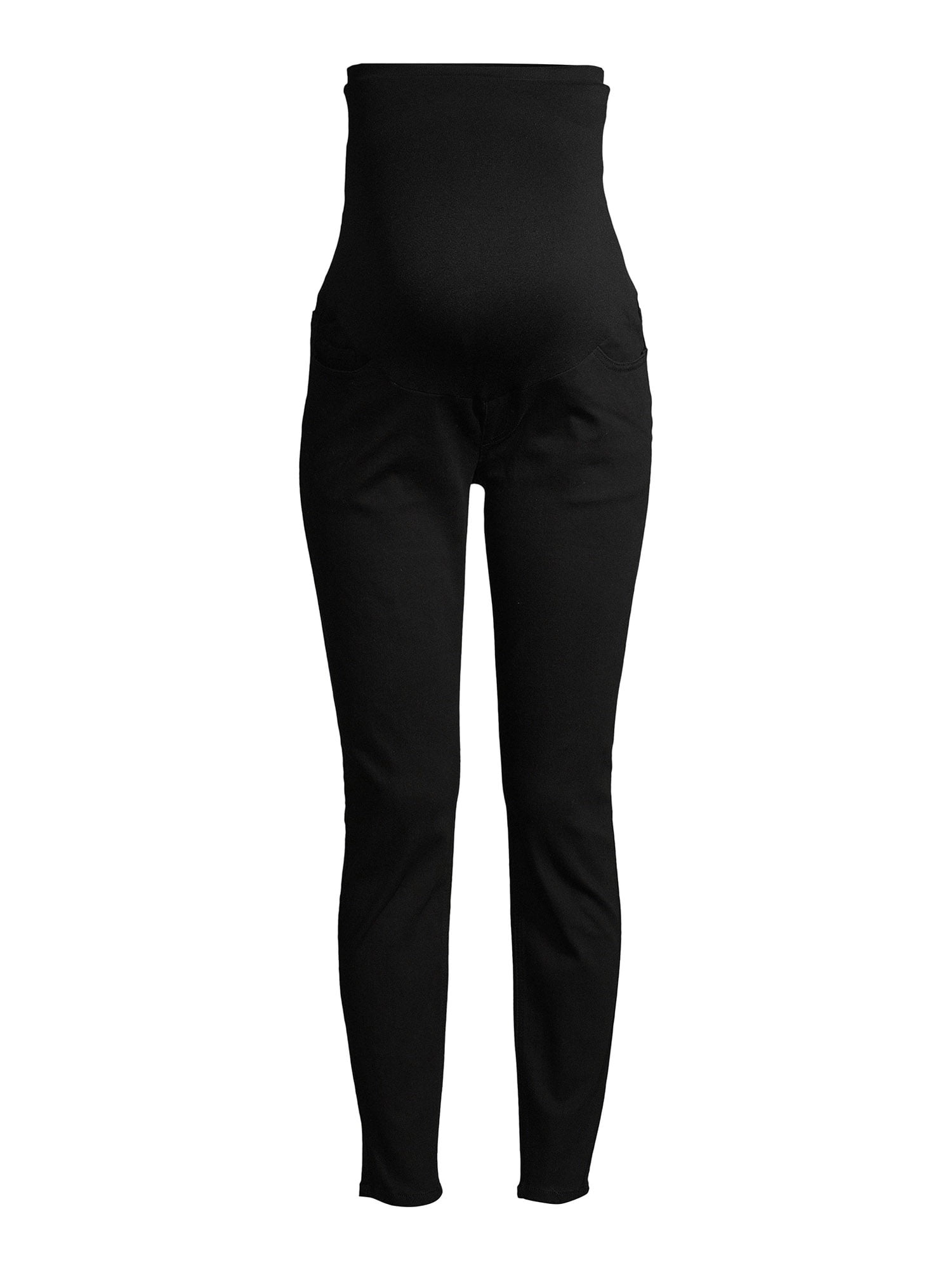 Time and Tru Women’s Maternity Skinny Jeans with Full Panel and 5 Pockets