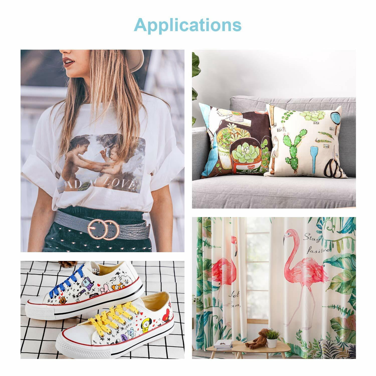 Bulk 1000 Sheets Koala Sublimation Paper for Epson Inkjet Sublimation Ink Printers,  A4 Wholesale Koala Sublimation Paper 8.3 x 11.7 inch, Pink Back