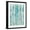 Black Frame, variant on Art.com Love Aqua Art Print by Kellie Day, 12" x 16"