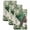 Green, variant on Sage Green Black Women Kitchen Towels Set of 4, Spring Eucalyptus Leaves Absorbent Dish Towels for Kitchen, Microfiber Hand Towel, Quick Drying Tea Towel for Cleaning Decorative Dishcloths