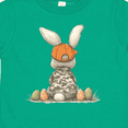 thumbnail image 4 of Inktastic Camouflage Easter Bunny with Eggs Boys or Girls Toddler T-Shirt, 4 of 5
