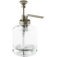 thumbnail image 1 of Kohler K-98630 Artifacts Free Standing Glass Soap Dispenser - Bronze, 1 of 2