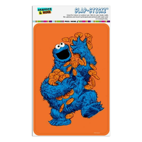 Sesame Street Vintage Cookie Monster Home Business Office Sign
