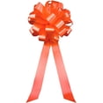 thumbnail image 5 of Orange Pull Bows with Tails - 8" Wide, Set of 6, Fall, Halloween, Spring, Summer, Birthday, Easter, 5 of 8