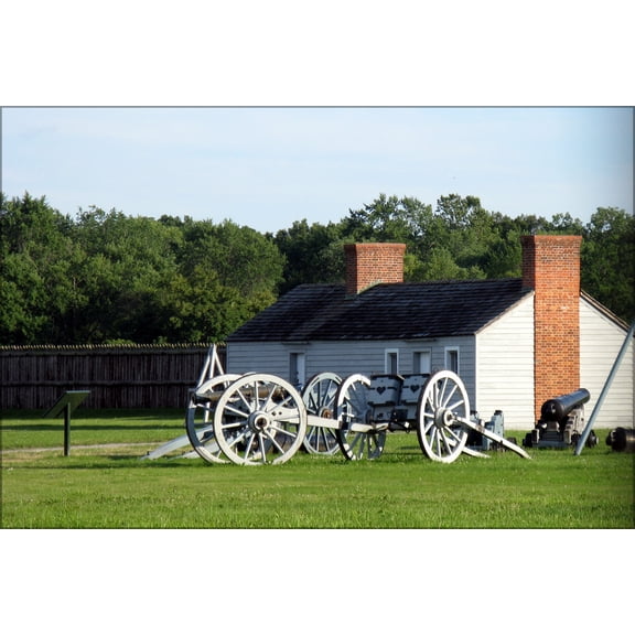 24"x36" Gallery Poster, Fort George in Niagara-on-the-Lake, Ontario canada