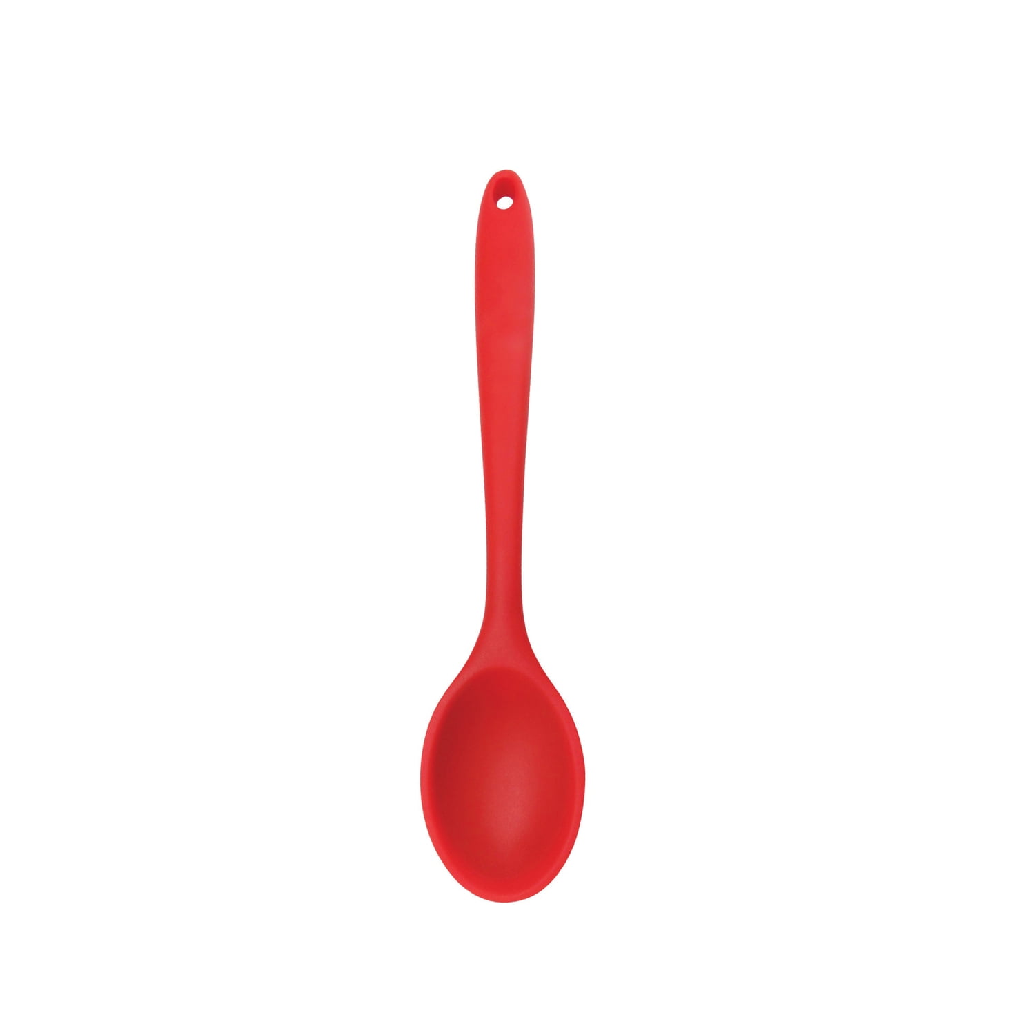 Better Houseware 3500/R 5-Piece Silicone Cooking Utensils, Red, 5 Spatulas