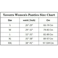thumbnail image 6 of Yavorrs 5pcs Women's Silk G-Strings Thongs Flower Panties Size S M L XL 2XL, 6 of 6