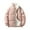 Pink, variant on Lenago Quilted Jackets For Men With High Collar No Hoods Winter Parka Jackets Fleece Lining Thermal Winter Fashion Outerwear Comfortable Cozy Outerwear Thicken Puffer Jackets
