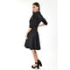 thumbnail image 3 of Vestido de popelina Roman Fashion /Juvenil, 1063 (Negro) negro CH, 3 of 5