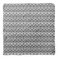 thumbnail image 4 of Bimba Gray Diamond Ikat Pure Silk Printed Head Bandanas Summer Neck Wrap Scarf 40 x 40 Inches, 4 of 6