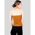 thumbnail image 3 of Set De 2 Blusas De Tirante Para Mujer Crop Top Stretch Canal UNITALLA, 3 of 5