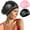 Black+Pink, variant on Silicone Swim Cap, 2 Pack Unisex Swim Caps Durable Flexible Silicone Swimming Hats for Women Men Adults
