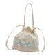 thumbnail image 2 of Bolso de hombro de Hanfu lindo bolso de cubo con cordón para celebración regalo de mujeres Azul, 2 of 7