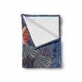 thumbnail image 2 of Fruit Soft Flannel Fleece Throw Blanket, Half Whole Fig Fruits Ripe Gourmet Vivid Mediterranean Region Artwork, Cozy Plush for Indoor and Outdoor Use, 60" x 80", Blue Purple Grey, by Ambesonne, 2 of 6