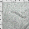 thumbnail image 2 of oneOone Cotton Cambric Light Gray Fabric Leaves & Flower Craft Projects Decor Fabric Printed By The Yard 42 Inch Wide-WVC, 2 of 4