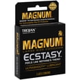 thumbnail image 3 of Magnum Large Size Ecstasy Ultrasmooth Lubricant Condoms 3 Ct Peg, 3 of 4