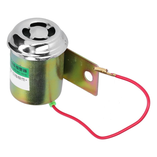 Alarma de marcha atrás para coche, de acero inoxidable, electrónica, resistente al agua, altavoz de alarma, 24 V CC