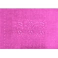 thumbnail image 1 of Ahgly Company Indoor Rectangle Abstract Pink Contemporary Area Rugs, 2' x 4', 1 of 4