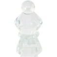 thumbnail image 4 of DecMode 4" Oversized Chess Clear Crystal Bookends with Cut Crystal Designs (Set of 2), 4 of 12