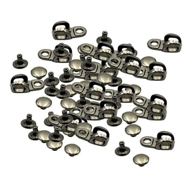 20 piezas / pieza de s de encaje para , s de bota, accesorios de encaje con remaches para reparación / campamento / caminata / acces Macarena Accesorios de ganchos de encaje de botas