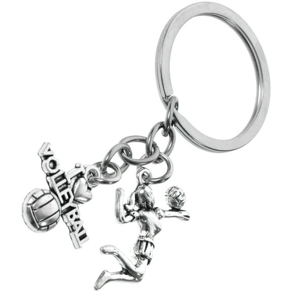 OUNONA  Keychain Accessories Volleyball Cellphone Decoration Pendant