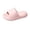 Pink, variant on Willtoo Shower Shoes Open Toe Non Slip Slides Comfy Waterproof Slip on Soft Sole Sandals Lightweight Hotel Slippers