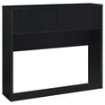 thumbnail image 5 of Westpark 49-inch Full Bookcase Headboard Black, 5 of 8