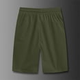 thumbnail image 6 of Summer Casual Shorts for Men solid color pocket summer ice silk drying running shorts Lightweight Mens Linen Shorts Army Green 3XL, 6 of 7