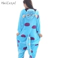 thumbnail image 2 of Pijama Kigurumi Monster Sullivan para mujer, mono de animales, disfraz de Anime, conjunto de Mascota de franela para adultos, ropa de dormir cálida para invierno, 2 of 4