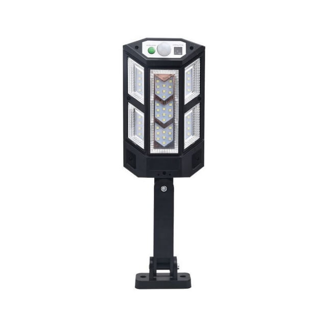 Lámpara solar de inducción del cuerpo humano para el hogar, lámpara de jardín, lámpara de pared exterior con control remoto inteligente, iluminación exterior, lámpara de calle integrada