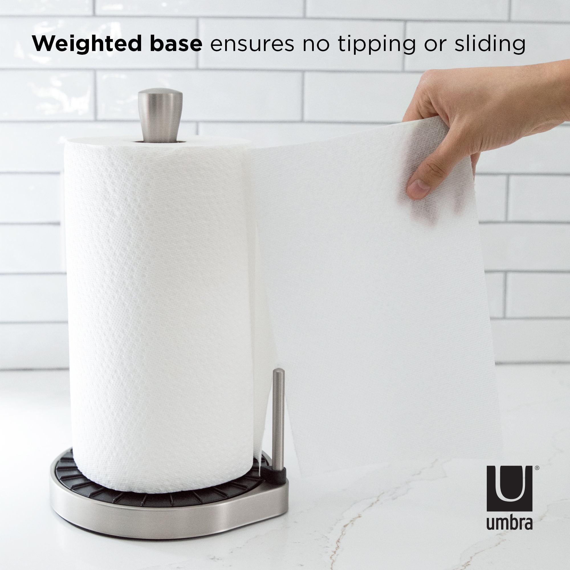 Umbra Spin Click N Tear Paper Towel Holder Walmart