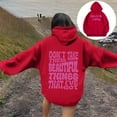thumbnail image 4 of Hoodies for Women 2025 Long Sleeve Cute Y2K Graphic Hoodie with Pockets Hooded Sweatshirt Women Pullover, 4 of 6
