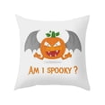 thumbnail image 1 of Yhmxh Pillow Covers Throw Pillow Covers Pillow Protector Halloween Pillows Cover Decor Pillow Case Sofa Waist Throw Cushion Cover 1PC Halloween Pillows Cover, 1 of 1