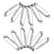 thumbnail image 4 of 50 Uds. Broche trasero de Metal, broche de seguridad con bloqueo, broches de joyería Diy, broche artesanal, pequeño Pin de seguridad para ropa, broches, pasadores de bloqueo, 4 of 5
