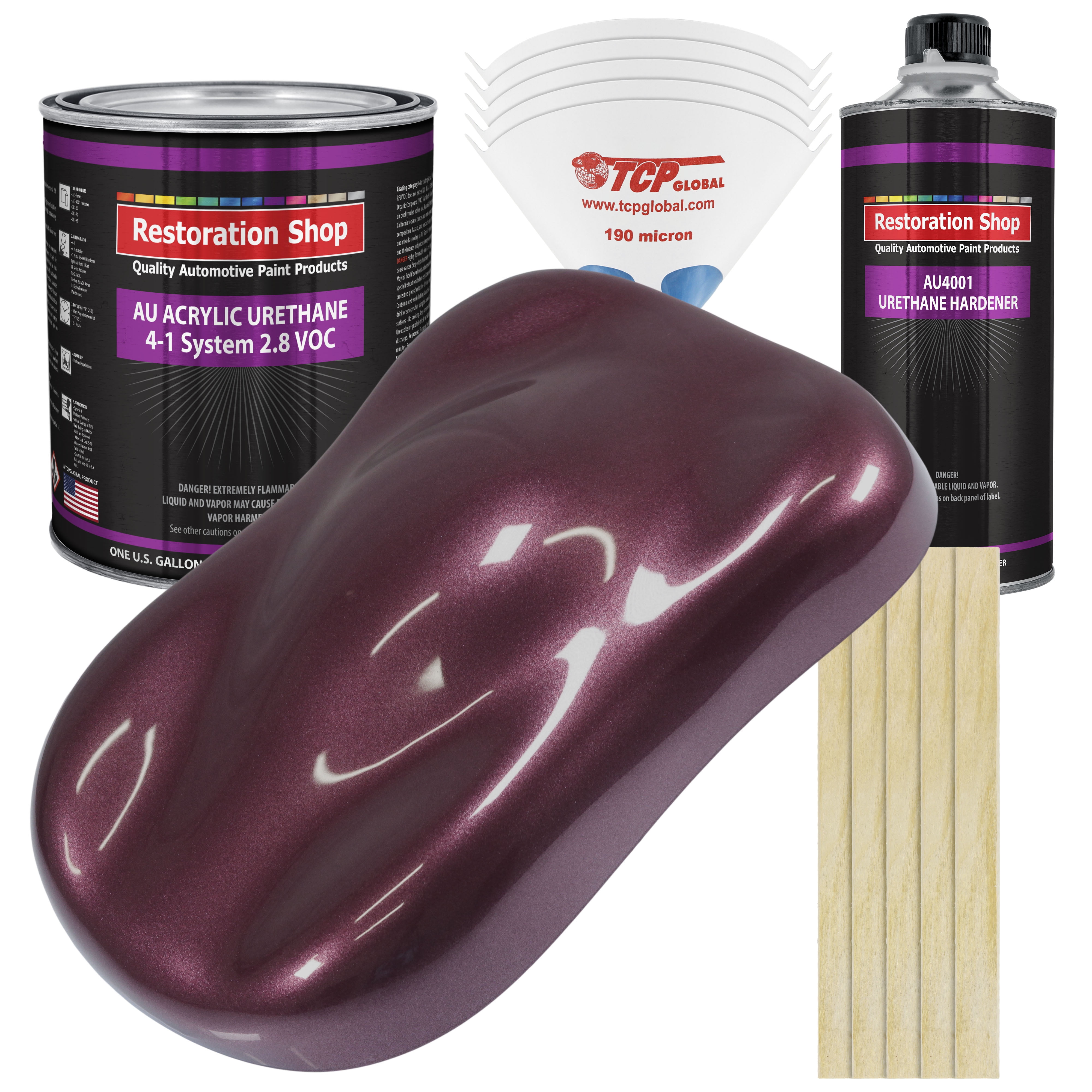 Restoration Shop Milano Maroon Firemist Acrylic Urethane Auto Paint ...