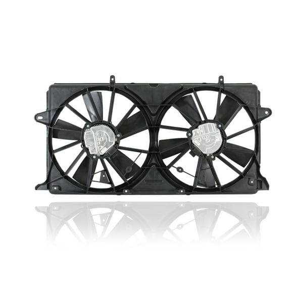 Gmc S Truck Dual Radiator And Condenser Fan Assembly