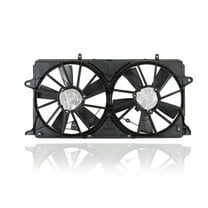 Dual Radiator and Condenser Fan Assembly - Cooling Direct For/Fit 23123635 16-17 Cadillac Escalade/ESV 14-19 Chevrolet Silverado/GMC Sierra 1500 15-20 Suburban/Tahoe 16-20 GMC Yukon/XL/Denali AT
