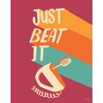 thumbnail image 2 of Penner, Janelle 15x18 Gold Ornate Wood Framed with Double Matting Museum Art Print Titled - Just Beat It I, 2 of 4