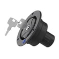 thumbnail image 3 of jinwen RV Gravitation Waters Fill Cap 2 Keys Water Filling Port for RV Trailer Black, 3 of 9