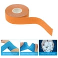 thumbnail image 4 of Uxcell Aerial Hoop Tape, Athletic Tape Adhesive Non-Slip Grip Tape Yoga Rig Sports Tape for Wrapping Gymnastics Orange 16.4ft x 1 Inch, 4 of 7