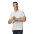 thumbnail image 3 of Gildan Short Sleeve Pocket T-Shirt - Dryblend, Men Crewneck Classic Fit Tee, Ash, L, 3 of 5
