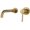 Brushed Gold, variant on Wall Mounted Bathroom Basin Sink Faucet,Basin Tap with 360 Degrees Rotating Spout,Concealed Basin Faucet,White