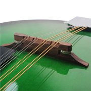 Electric Mandolin for Benginners With Mandolin A Style 8-String Basswood Body Engineer Wood Fingerboard Adjustable String Instrument for Benginners with Storage Bag