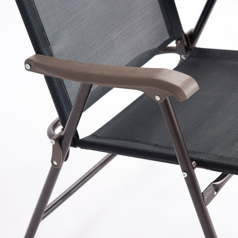 Black sling back chairs hotsell