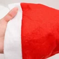 thumbnail image 5 of 1-50 Uds. Sombreros rojos de Navidad, sombreros de Papá Noel de tela no tejida, gorra, decoración para fiesta, Festival de Navidad, regalos de Año Nue, 5 of 5
