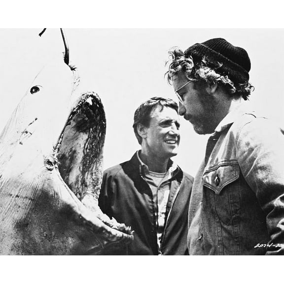 Jaws Richard Dreyfuss Roy Scheider Shark Print 24x36 Classic Hollywood Poster