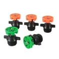 thumbnail image 5 of Pebbuoy 10Pcs 360 Degree Automatic Rotating Sprinkler Heads Garden Irrigation Nozzle Easy to Use Micro Spray Irrigation Tool, 5 of 7